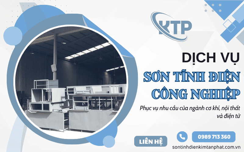sơn tĩnh điện công nghiệp