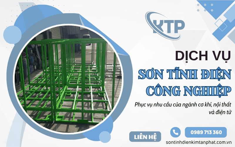 sơn tĩnh điện công nghiệp