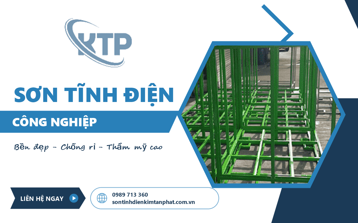 sơn tĩnh điện công nghiệp