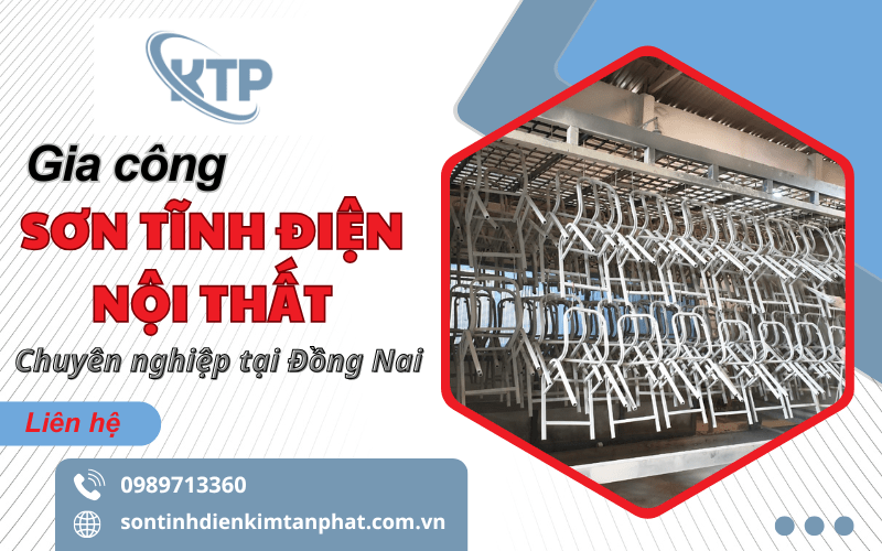 gia công sơn tĩnh điện nội thất