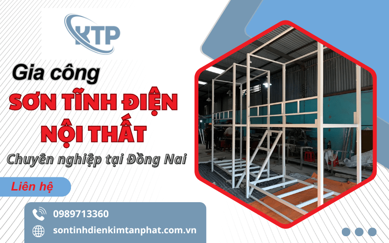 gia công sơn tĩnh điện nội thất