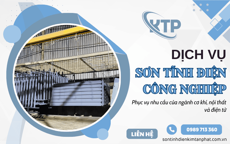 Dịch vụ sơn tĩnh điện công nghiệp uy tín cho ngành cơ khí, nội thất và điện tử tại Biên Hòa